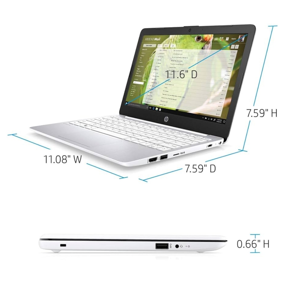 HP Stream Laptop 11-ak0012dx | Celeron/4GB RAM/64GB | STEREAMBOOK - Image 2