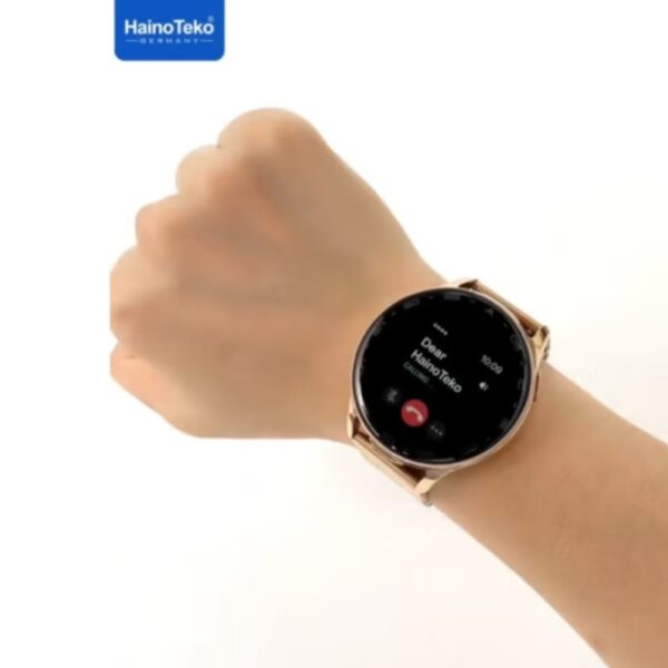 Haino Teko ST-9 Waterproof Smart Watch Buds With 3 Pair Straps and Charging Cable Designed - Image 4