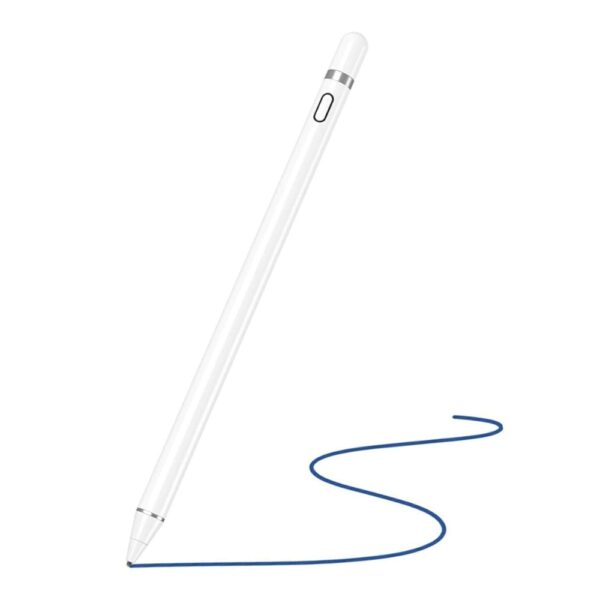 Rechargeable Palm Rejection Stylus Pen for iPad (2018-2024) - Sleek White Design | MOBILE/LAPTOP/TABLET - Image 3