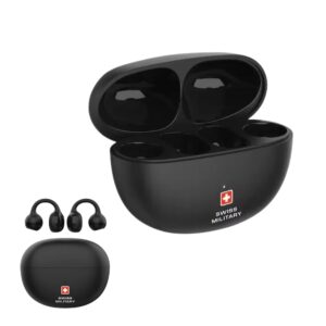 SWISS MILITARY DELTA 6 | OPEN EAR HEADPHONE | AIRBUDS | 1 YEAR WARRANTY | LOW LEGACY GAMING MODE |