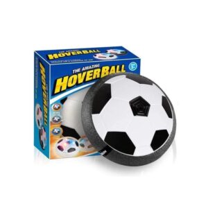 4-in-1 Hover Soccer Ball Hockey Sports Set with LED Light, 2 Goals, USB Rechargeable, Indoor Outdoor Game, Football Toy for Kids